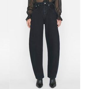 NWT FRAME Long Barrel Jean - Film Noir